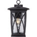 Myhouse Lighting Quoizel - GVR8410K - One Light Outdoor Wall Lantern - Grover - Mystic Black