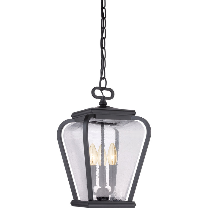 Myhouse Lighting Quoizel - PRV1909K - Three Light Outdoor Hanging Lantern - Province - Mystic Black