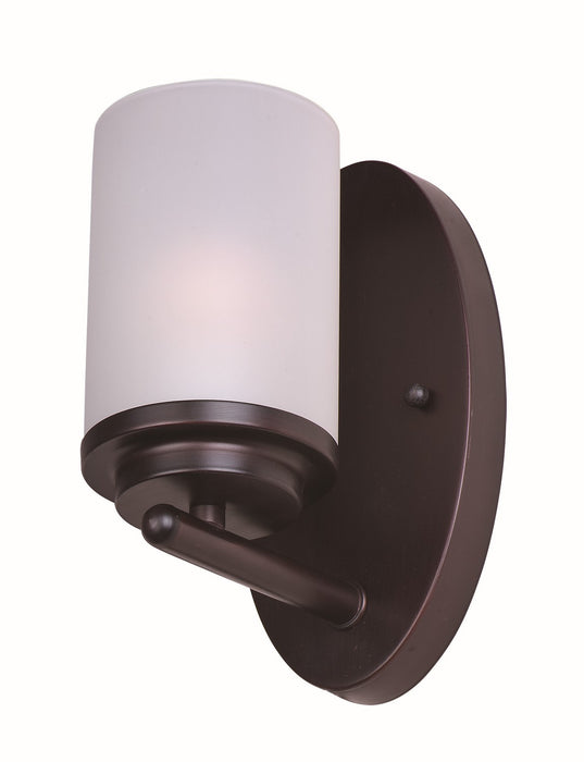 Myhouse Lighting Maxim - 10211FTOI - One Light Bath Vanity - Corona - Oil Rubbed Bronze