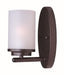 Myhouse Lighting Maxim - 10211FTOI - One Light Bath Vanity - Corona - Oil Rubbed Bronze