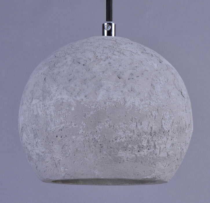 Myhouse Lighting Maxim - 12390GYPC - LED Pendant - Crete - Polished Chrome