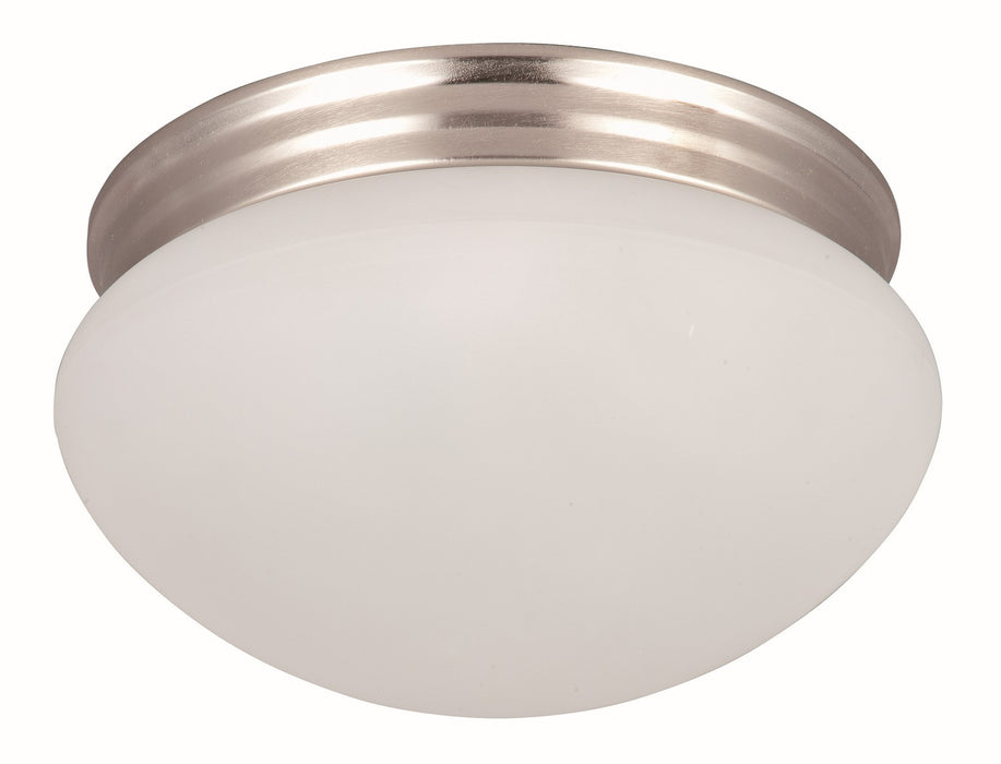 Myhouse Lighting Maxim - 5885FTSN - Two Light Flush Mount - Essentials - 588x - Satin Nickel