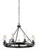 Myhouse Lighting Generation Lighting - 3110209-846 - Nine Light Chandelier - Ravenwood Manor - Stardust