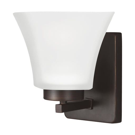 Myhouse Lighting Generation Lighting - 4111601-710 - One Light Wall / Bath Sconce - Bayfield - Bronze