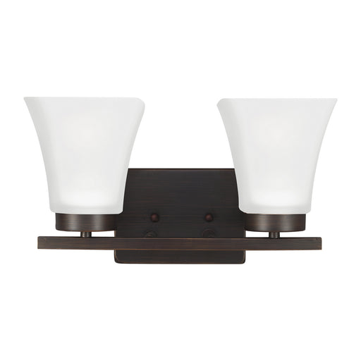 Myhouse Lighting Generation Lighting - 4411602-710 - Two Light Wall / Bath - Bayfield - Bronze