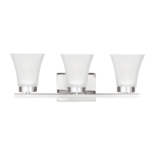 Myhouse Lighting Generation Lighting - 4411603-05 - Three Light Wall / Bath - Bayfield - Chrome