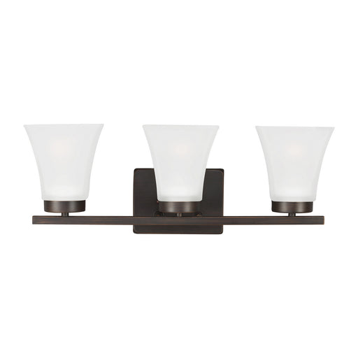 Myhouse Lighting Generation Lighting - 4411603-710 - Three Light Wall / Bath - Bayfield - Bronze