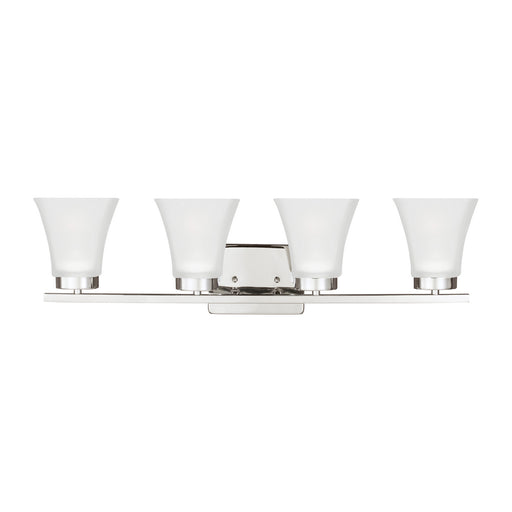 Myhouse Lighting Generation Lighting - 4411604-05 - Four Light Wall / Bath - Bayfield - Chrome