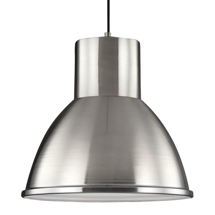 Myhouse Lighting Generation Lighting - 6517401-962 - One Light Pendant - Division Street - Brushed Nickel