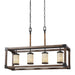 Myhouse Lighting Generation Lighting - 6613304-846 - Four Light Island Pendant - Dunning - Stardust