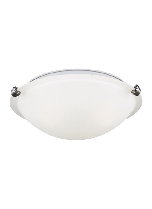 Myhouse Lighting Generation Lighting - 7543502-962 - Two Light Flush Mount - Clip Ceiling Flush Mount - Brushed Nickel