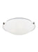 Myhouse Lighting Generation Lighting - 7543503-962 - Three Light Flush Mount - Clip Ceiling Flush Mount - Brushed Nickel