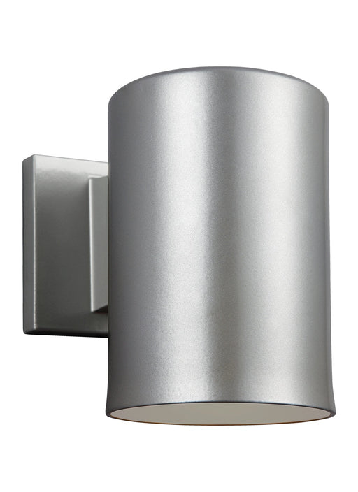 Myhouse Lighting Visual Comfort Studio - 8313801-753 - One Light Outdoor Wall Lantern - Outdoor Cylinders - Painted Brushed Nickel