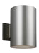 Myhouse Lighting Visual Comfort Studio - 8313901-753 - One Light Outdoor Wall Lantern - Outdoor Cylinders - Painted Brushed Nickel