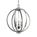 Myhouse Lighting Visual Comfort Studio - F3060/3PN - Three Light Pendant - Corinne - Polished Nickel