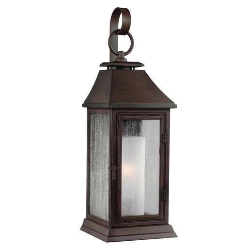 Myhouse Lighting Visual Comfort Studio - OL10600HTCP - One Light Lantern - Shepherd - Heritage Copper