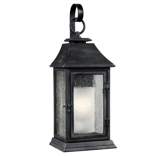 Myhouse Lighting Visual Comfort Studio - OL10602DWZ - One Light Lantern - Shepherd - Dark Weathered Zinc