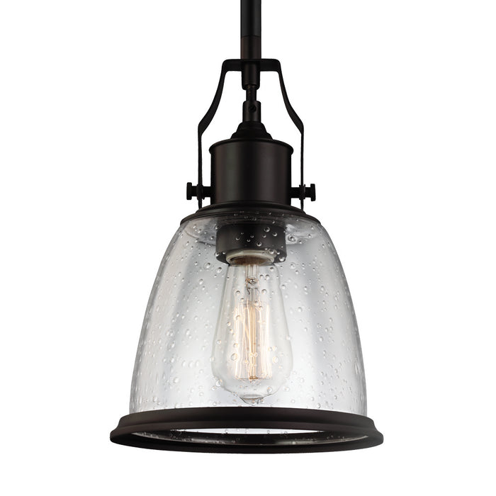 Myhouse Lighting Generation Lighting - P1354ORB - One Light Pendant - Hobson - Oil Rubbed Bronze