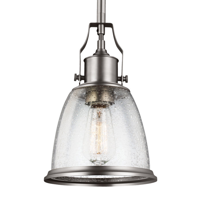 Myhouse Lighting Generation Lighting - P1354SN - One Light Pendant - Hobson - Satin Nickel