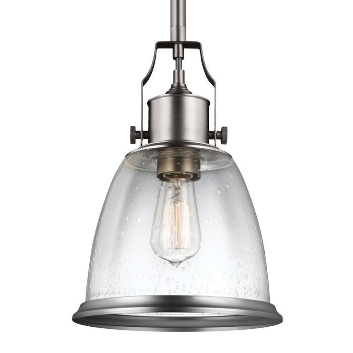 Myhouse Lighting Generation Lighting - P1355SN - One Light Pendant - Hobson - Satin Nickel