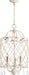 Myhouse Lighting Quorum - 6944-3-70 - Three Light Entry Pendant - Venice - Persian White