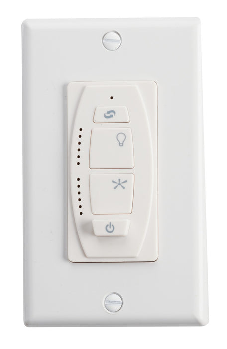 Myhouse Lighting Kichler - 370036WHTR - 6 Speed DC Wall Transmitter - Accessory - White Material (Not Painted)