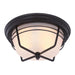 Myhouse Lighting Westinghouse Lighting - 6230300 - Two Light Flush Mount - Bonneville - Weathered Bronze