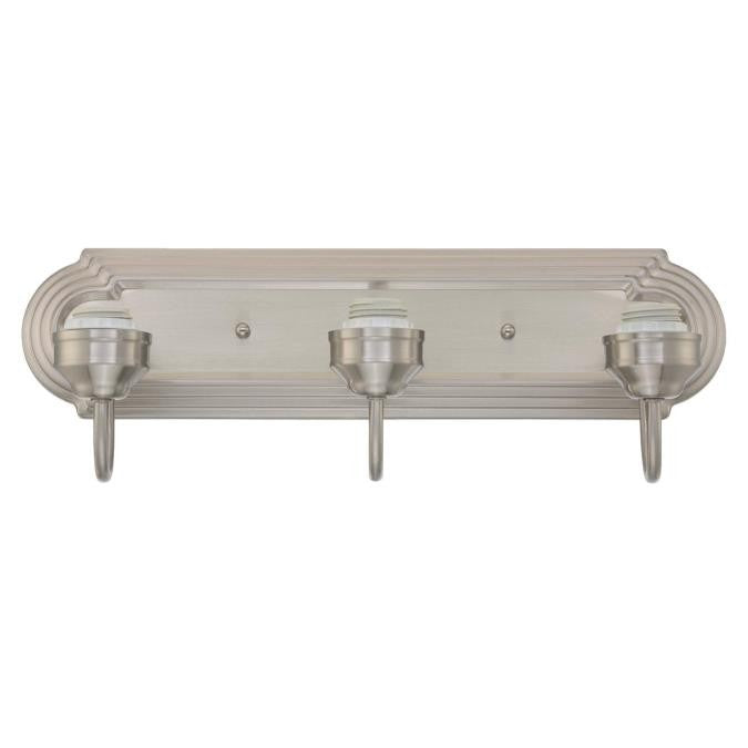 Myhouse Lighting Westinghouse Lighting - 6300800 - Three Light Wall Sconce - Wall Fixture - Brushed Nickel