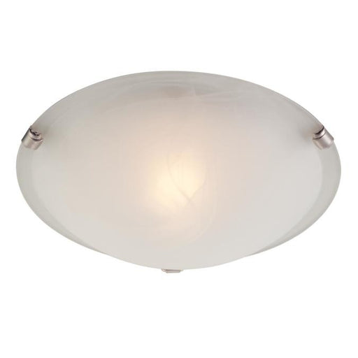 Myhouse Lighting Westinghouse Lighting - 6629700 - One Light Flush Mount - Flush Mount - Brushed Nickel