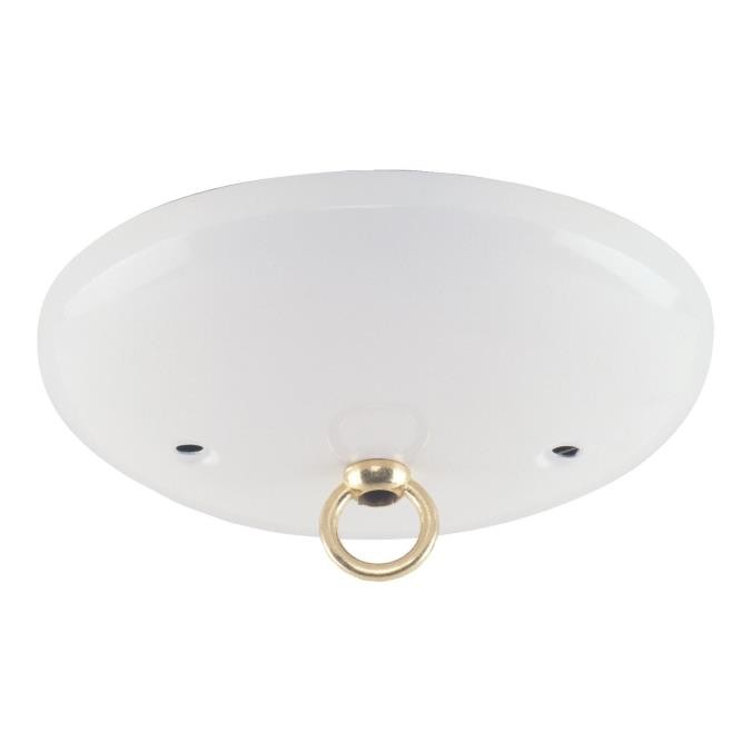 Myhouse Lighting Westinghouse Lighting - 7003700 - Canopy Kit with Center Hole - Canopy Kit - White