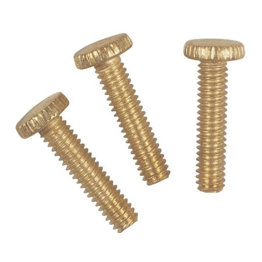 Myhouse Lighting Westinghouse Lighting - 7063400 - 3 Knurled Head Steel Screws - Screws - Brass-Plated