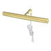 Myhouse Lighting Westinghouse Lighting - 7505100 - Two Light Picture Light - Slimline Picture Light - Polished Brass