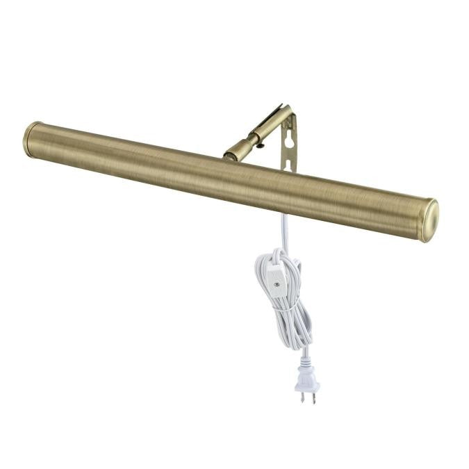 Myhouse Lighting Westinghouse Lighting - 7505300 - Two Light Picture Light - Slimline Picture Light - Antique Brass