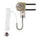 Myhouse Lighting Westinghouse Lighting - 7702200 - Fan Light Switch with Pull Chain - Fan Light Switch - Chrome