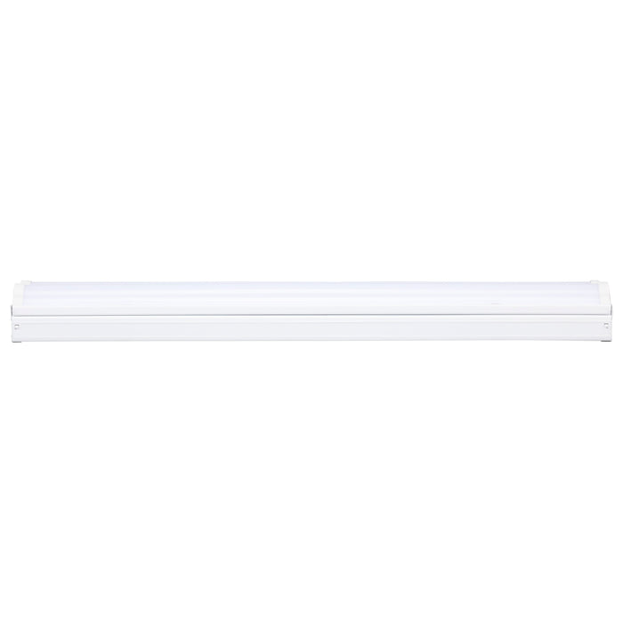 LED Double Light Strip Fixture in White
