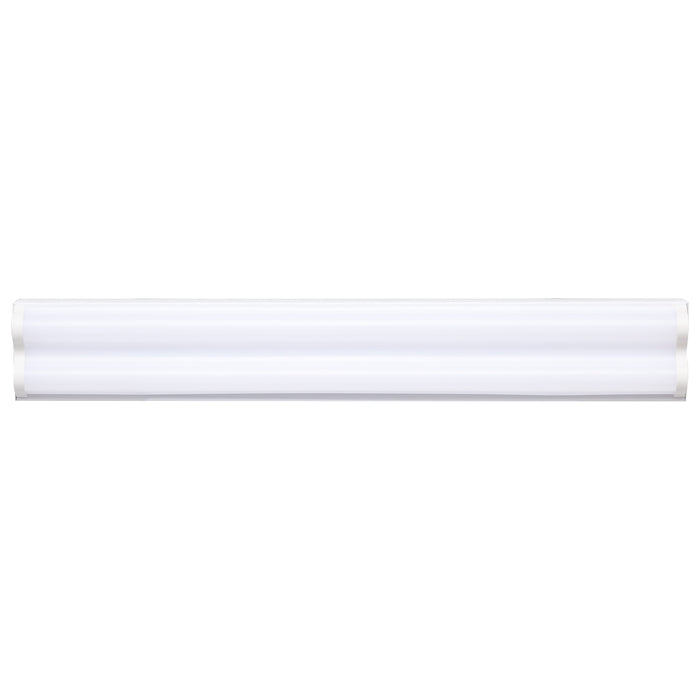 LED Double Light Strip Fixture in White