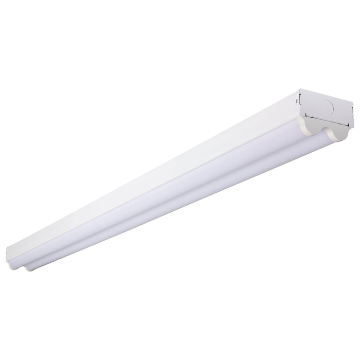 LED Double Light Strip Fixture in White