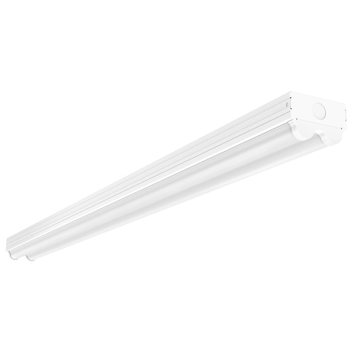LED Double Light Strip Fixture in White