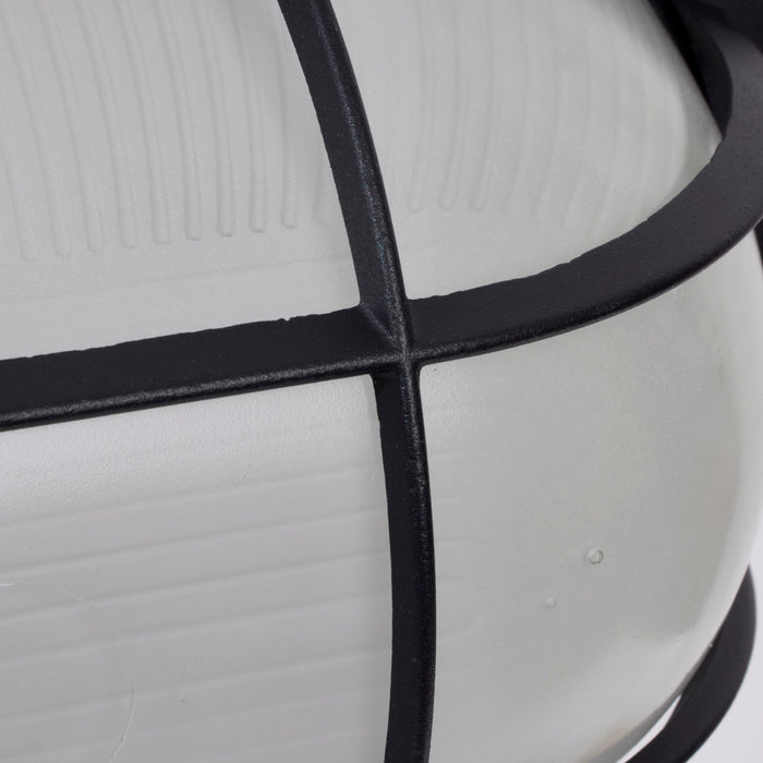 LED Bulk Head in Black