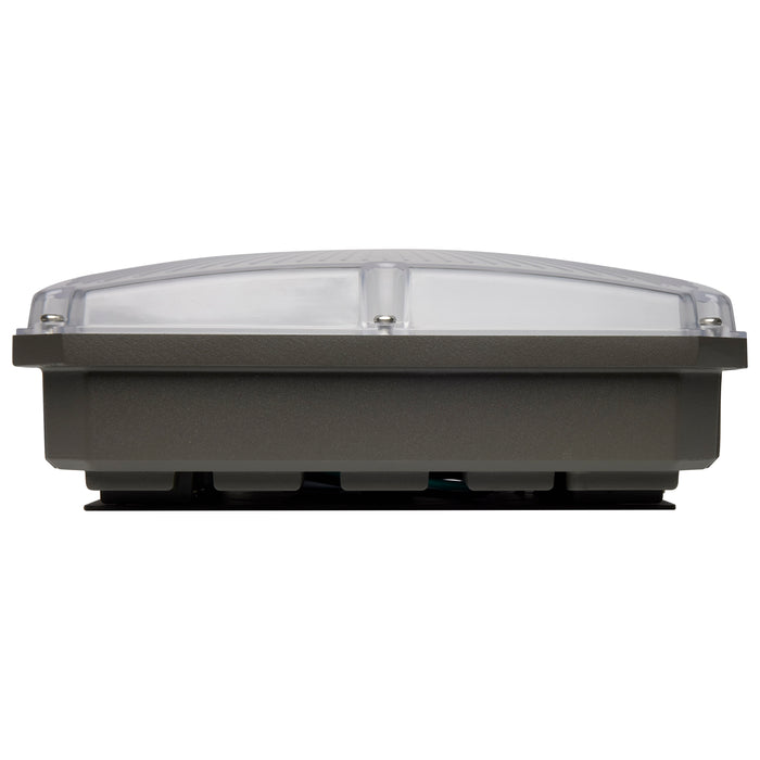 LED Canopy Fixture in Bronze