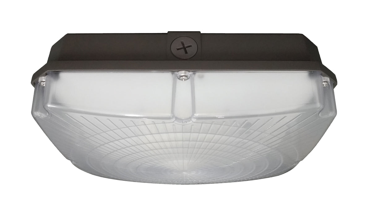 LED Canopy Fixture in Bronze