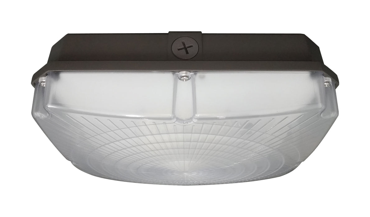 LED Canopy Fixture in Bronze
