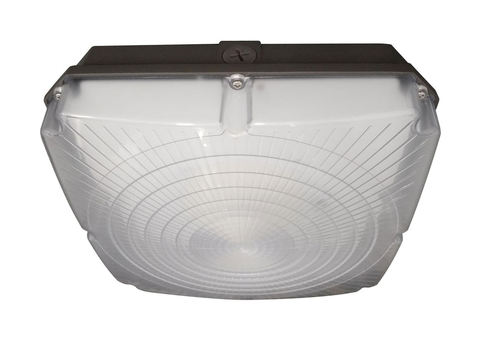 LED Canopy Fixture in Bronze