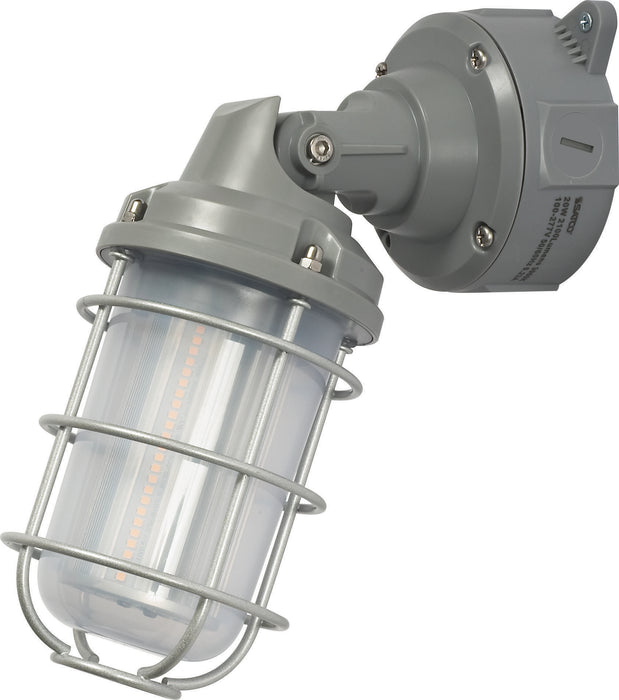 LED Adjustable Vapor Tight in Gray