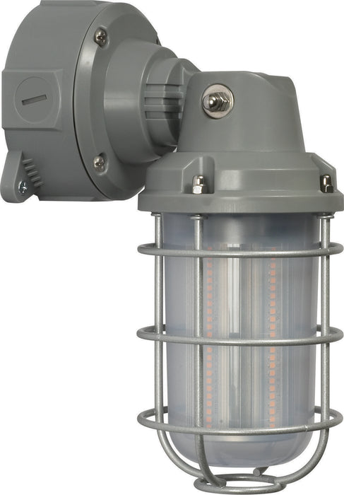 LED Adjustable Vapor Tight in Gray