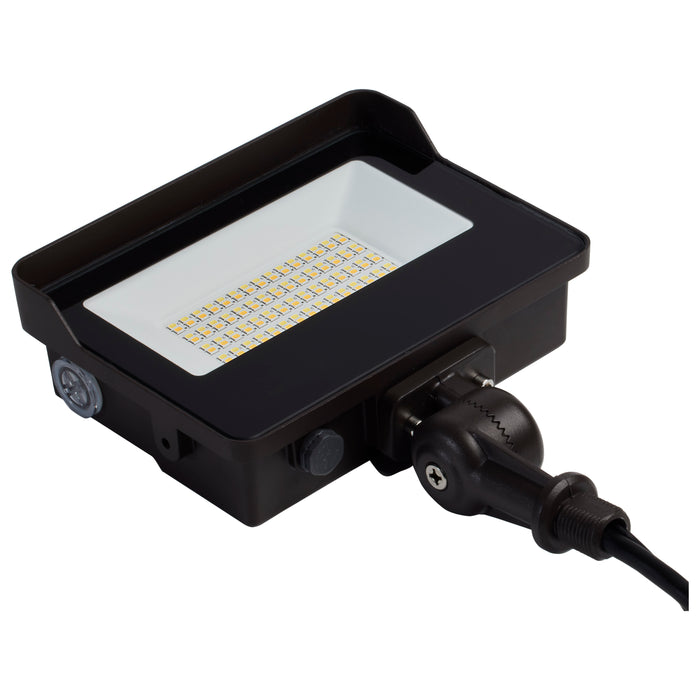 LED Flood Light in Bronze