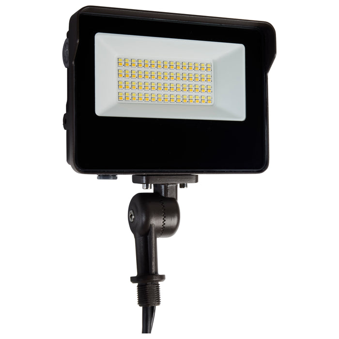 LED Flood Light in Bronze