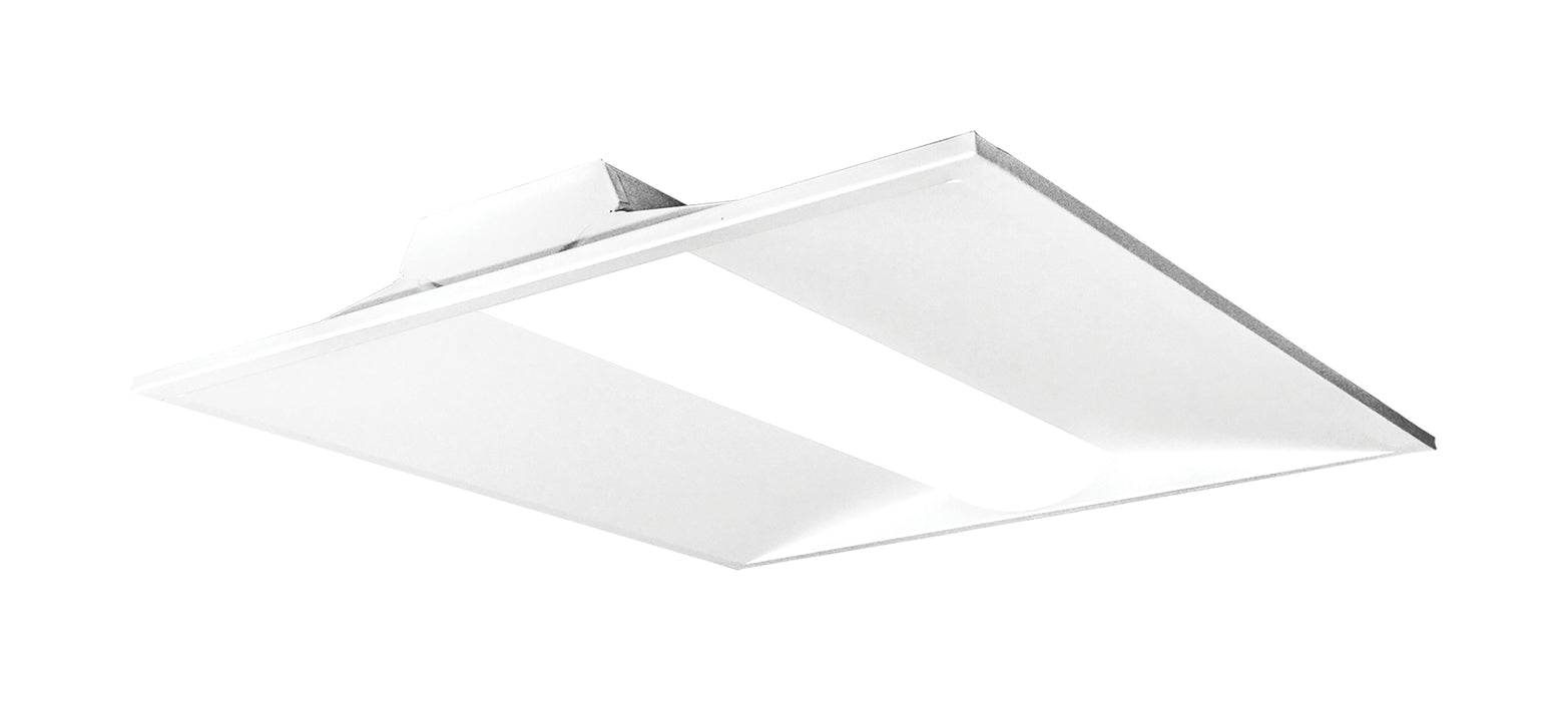 LED Troffer Fixture in White