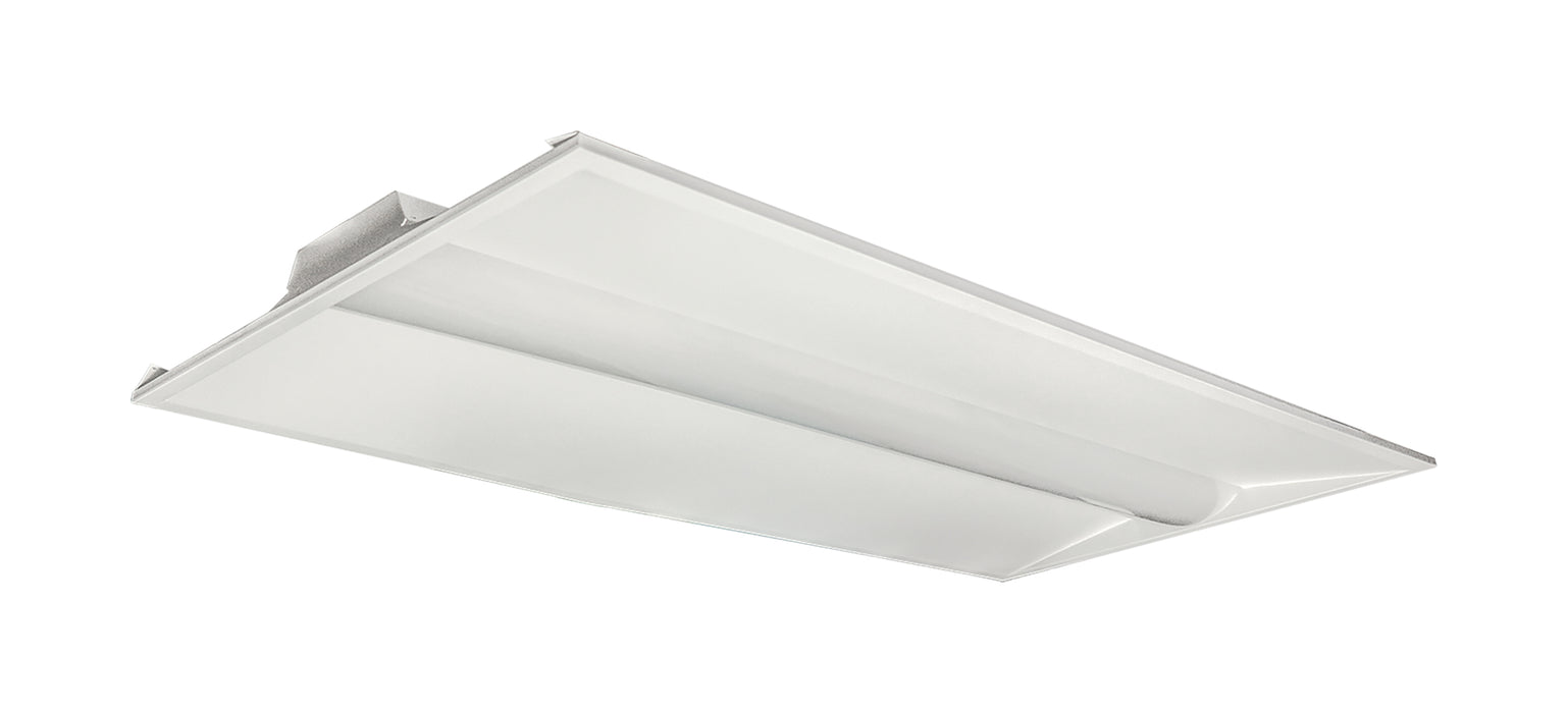 LED Troffer Fixture in White