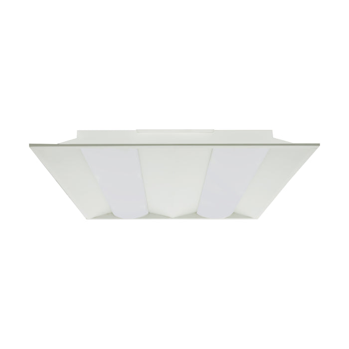 LED Troffer Fixture in White